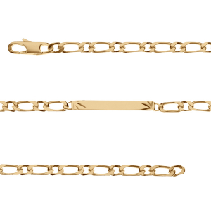 IDENTITE 1+1 4MM DTEE ETOILE VERMEIL 18CM