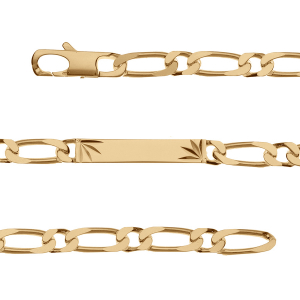 IDENTITE 1+1 6M DIAMANTEE ETOILE VERMEIL 18CM