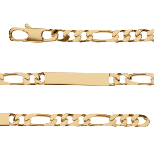 IDENTITE 1+3 PRESTIGE 6MM VERMEIL 18CM