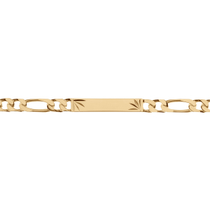 IDENTITE 1+3 PRESTIGE 6MM DIAMANTEE ETOILE VERMEIL 18CM