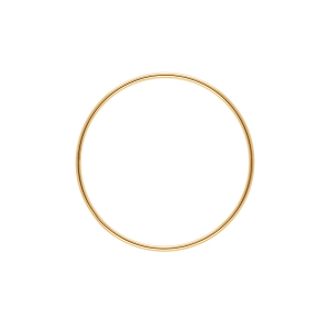 BRACELET JONC ENFANT 45MM FIL 2MM VERMEIL MASSIF