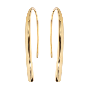 BOUCLES D'OREILLES CROCHET VERMEIL MASSIF