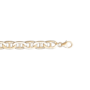 COLLIER GROSSE MARINE 7MM VERMEIL 55CM