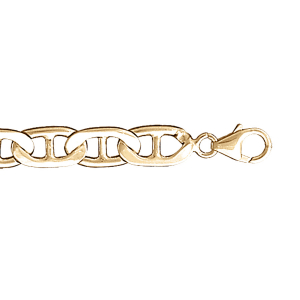 BRACELET GROSSE MARINE 7MM 21CM VERMEIL