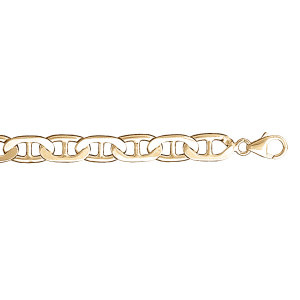BRACELET GROSSE MARINE 7MM 21CM VERMEIL