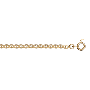 CHAINE VERMEIL MARINE 3MM  45CM