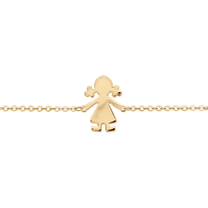 BRACELET VERMEIL PASSIVE FILLE 16+3CM