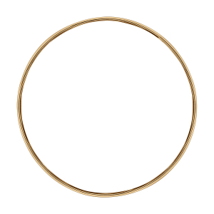 BRACELET VERMEIL MASSIF FIL DEMI JONC 4MM DE LARGEUR DIAM 60