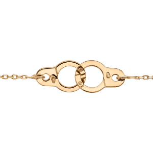 BRACELET VERMEIL MENOTTES 16+4CM