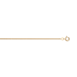 CHAINE GOURMETTE 1.8MM 45CM VERMEIL