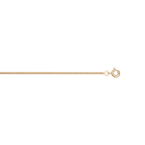 CHAINE GOURMETTE 1.8MM 50CM VERMEIL