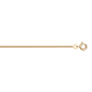 CHAINE GOURMETTE 1.8MM 50CM VERMEIL