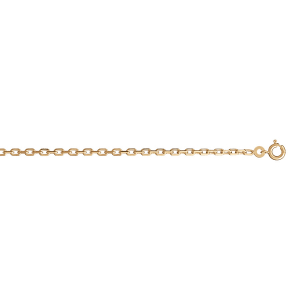 CHAINE FORCAT 2.5MM 50CM VERMEIL