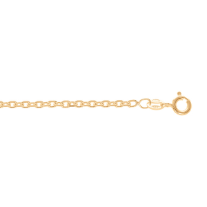 CHAINE FORCAT 2.5MM 50CM VERMEIL