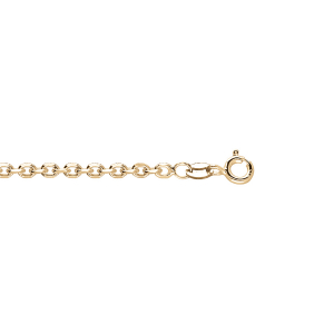 CHAINE FORCAT 2,70MM  50CM VERMEIL