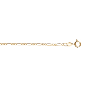 CHAINE VERMEIL 1+3  EN 1,80 MM 45CM