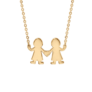 COLLIER VERMEIL PASSIVE GARCON/GARCON 40+4CM