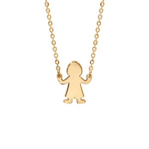 COLLIER VERMEIL PASSIVE GARCON 40+4CM