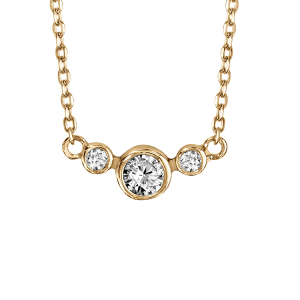 COLLIER VERMEIL 3 OXYDES SERTIS CLOS 42+5CM