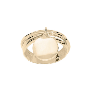 BAGUE VERMEIL PAMPILLE LISSE