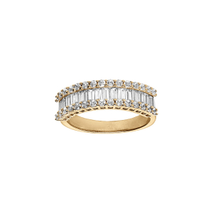 BAGUE VERMEIL EMPIERRE BLANCS ET OXYDES BLANCS SERTIS