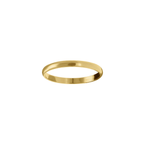 ALLIANCE 1/2 JONC 2MM VERMEIL