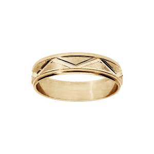 ALLIANCE VERMEIL 6MM VAGUE