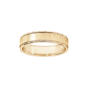 ALLIANCE VERMEIL 5MM CHANFREIN BRILLANT