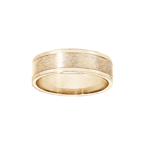 ALLIANCE VERMEIL 6MM CHANFREIN BRILLANT