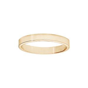 ALLIANCE RUBAN  3MM VERMEIL