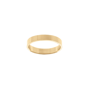 ALLIANCE RUBAN  3MM VERMEIL