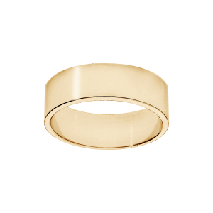 ALLIANCE RUBAN 7MM VERMEIL