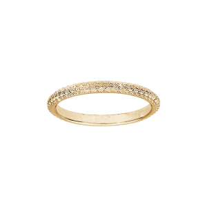 ALLIANCE VERMEIL 2MM DIAMANTÉE