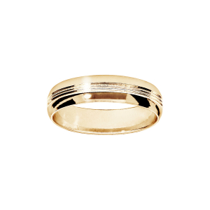 ALLIANCE DIAMANTEES 5MM VERMEIL
