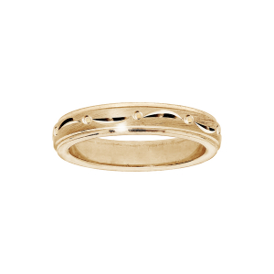 BAGUE VERMEIL 4MM DIAMANTÉE
