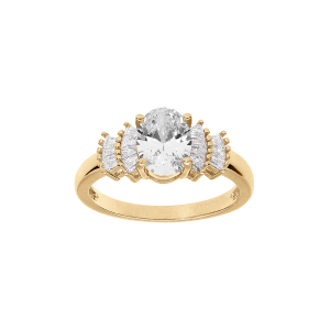 BAGUE VERMEIL OXYDES BLANCS