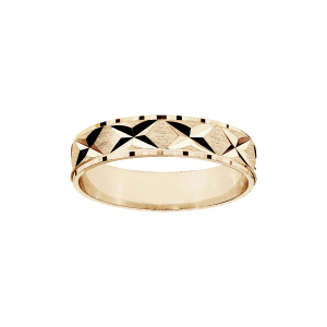 ALLIANCE VERMEIL 5MM MOTIF X