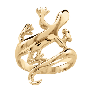 BAGUE VERMEIL SALAMANDRE