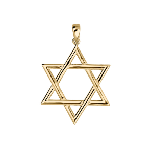 PENDENTIF VERMEIL ETOILE DE DAVIDENTITE