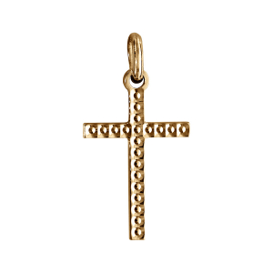 PENDENTIF VERMEIL PETITE CROIX DIAMANTE