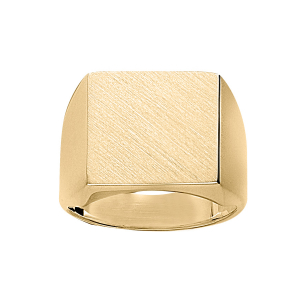 CHEV.  CARRÉ 15*15  VERMEIL