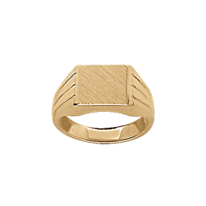 CHEV.  RECT. GODRONS VERMEIL