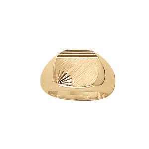CHEVALIERE VERMEIL GRAND PLATEAU OVALE DIAMANTEE DROIT ET ETOILE