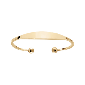 BRACELET PLAQUÉ OR PETIT ESCLAVE  49 MM DE DIAM