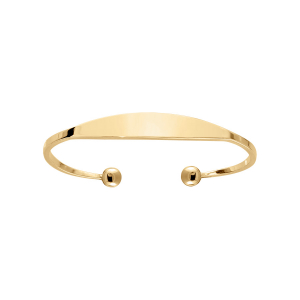 BRACELET PLAQUÉ OR PETIT ESCLAVE  49 MM DE DIAM