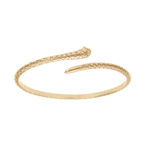 BRACELET PLAQUÉ OR JONC SERPENT 56X45
