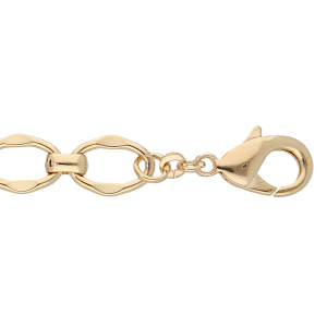 BRACELET PLAQUÉ OR 18+3CM