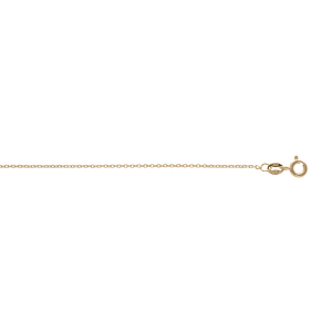 CHAINE FORCAT 1.2MM 42CM PLAQUÉ OR