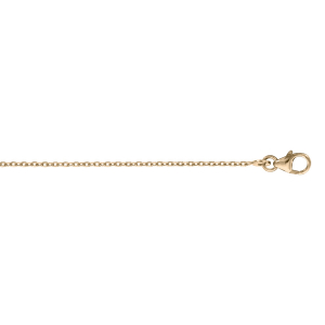 CHAINE FORCAT 1.2MM 42CM PLAQUÉ OR