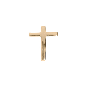 PIN'S PLAQUÉ OR CROIX